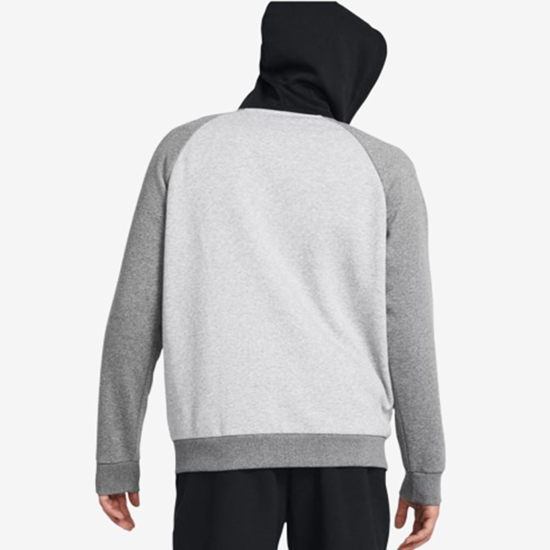 UNDER ARMOUR m jopica 1383096-011 RIVAL FLEECE COLORBLOCK mod gray light heather castlerock light heather