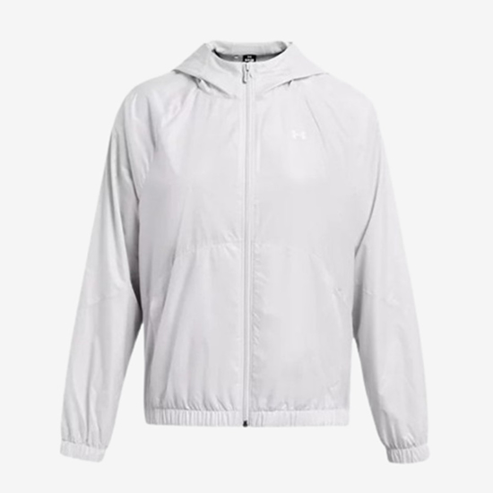 UNDER ARMOUR ž jakna 1382698-014 UA SPORT WINDBREAKER halo gray white