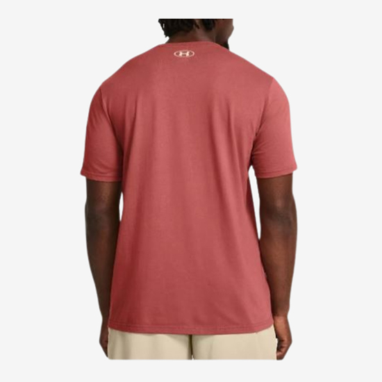 UNDER ARMOUR m majica 1382915-611 FOUNDATION UPDATE SHORT SLEEVE red