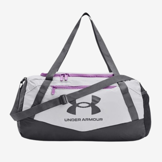 UNDER ARMOUR torba 1381927-014 UNDENIABLE 5.0 PACKABLE XS BUFFLE 23L halo gray provence purple castlerock