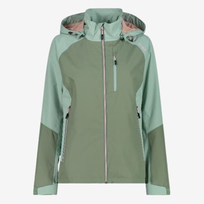 CMP ž jakna 34Z5116 E452 RIPSTOP WP LIGHT JACKET salvia