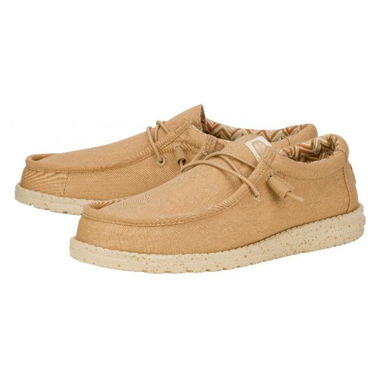 HEYDUDE m čevlji 40700-265 WALLY CANVAS tan