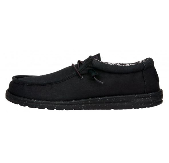 HEYDUDE m čevlji 40700-060 WALLY CANVAS black