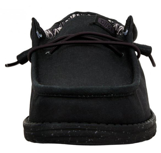 HEYDUDE m čevlji 40700-060 WALLY CANVAS black