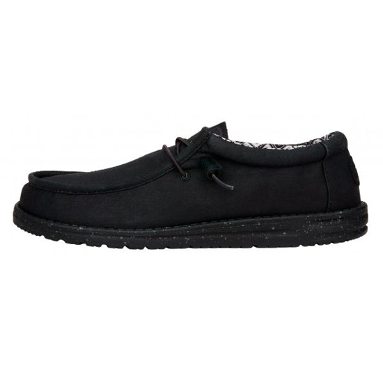 HEYDUDE m čevlji 40700-060 WALLY CANVAS black