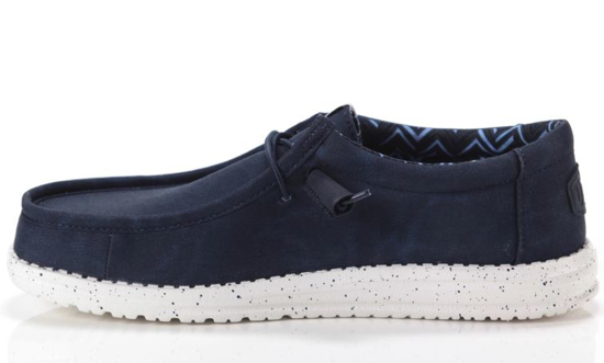 HEYDUDE m čevlji 40700-410 WALLY CANVAS navy