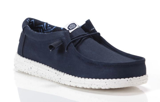 HEYDUDE m čevlji 40700-410 WALLY CANVAS navy