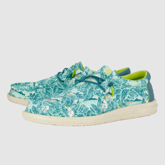 HEY DUDE m čevlji 40702-4OR WALLY H2O tropical