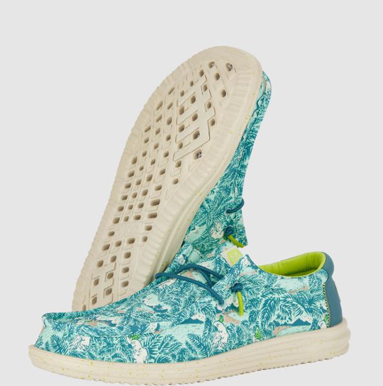 HEY DUDE m čevlji 40702-4OR WALLY H2O tropical