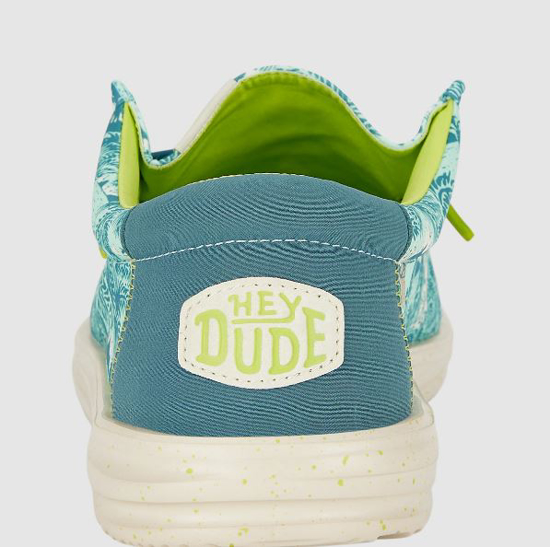 HEY DUDE m čevlji 40702-4OR WALLY H2O tropical