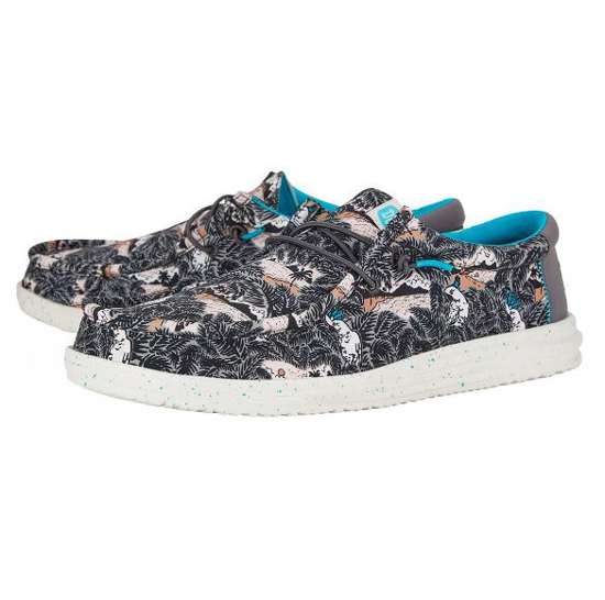 HEYDUDE m čevlji 40702-0HI WALLY H2O TROPICAL black tropical