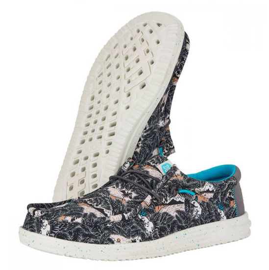 HEYDUDE m čevlji 40702-0HI WALLY H2O TROPICAL black tropical