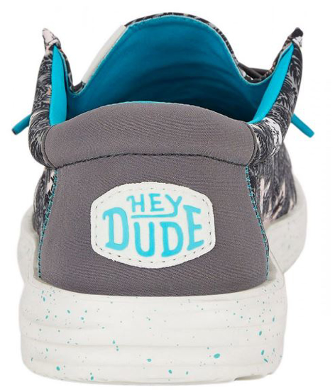 HEYDUDE m čevlji 40702-0HI WALLY H2O TROPICAL black tropical