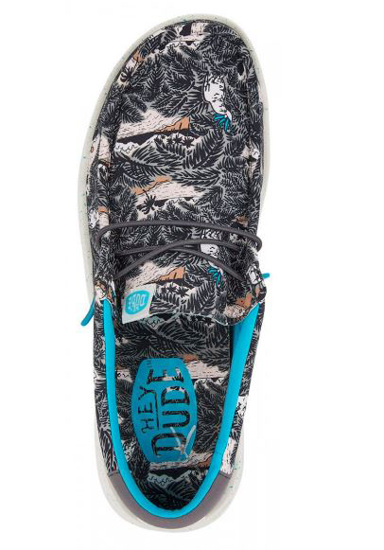 HEYDUDE m čevlji 40702-0HI WALLY H2O TROPICAL black tropical