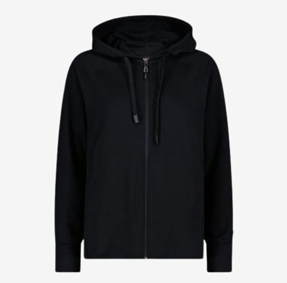 CMP ž jopica 34D7116 U901 JACKET FIX HOOD black