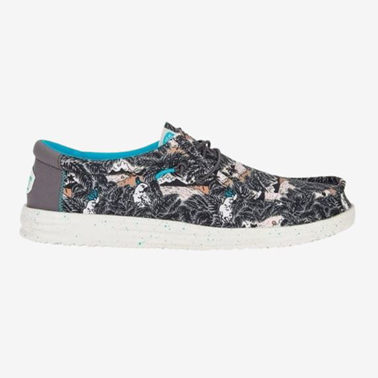 HEYDUDE m čevlji 40702-0HI WALLY H2O TROPICAL black tropical