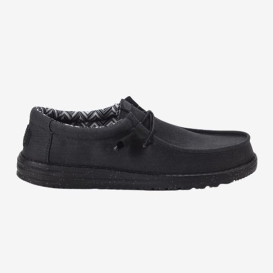 HEYDUDE m čevlji 40700-060 WALLY CANVAS black