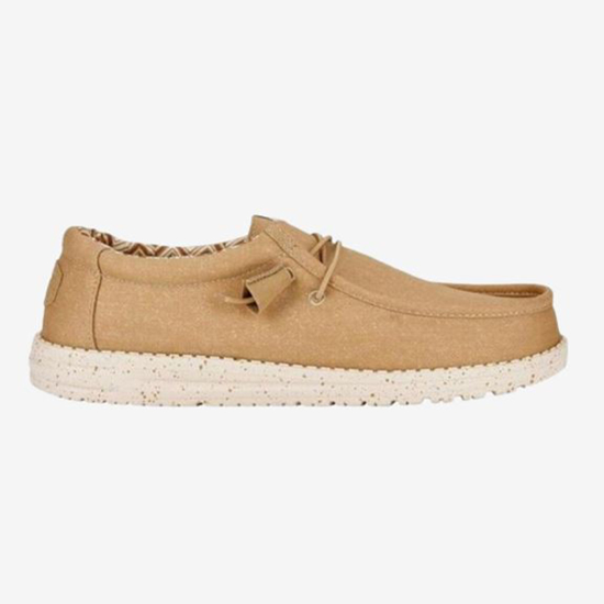 HEYDUDE m čevlji 40700-265 WALLY CANVAS tan