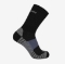 SALOMON tekaške nogavice AERO CREW black/grisaille/quiet shade