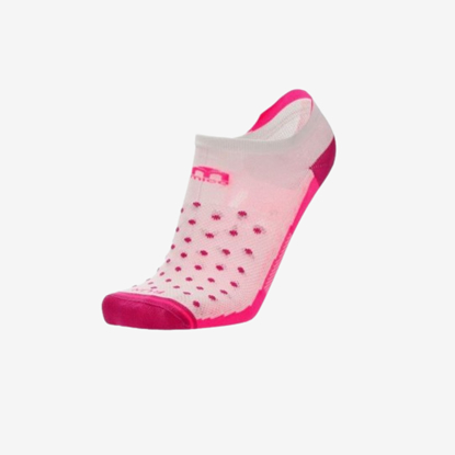 MICO tekaške nogavice CA01279 175 X-LIGHT LOW CUT RUN SOCKS X-PERFORMANCE white pink