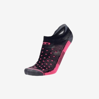 MICO tekaške nogavice CA01279 159 X-LIGHT LOW CUT RUN SOCKS X-PERFORMANCE black pink