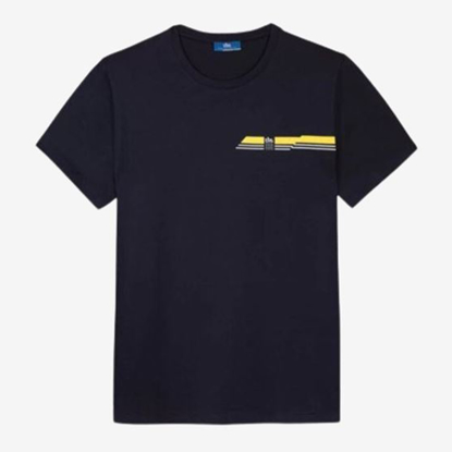 TBS m majica LABELTEE 14612 navy