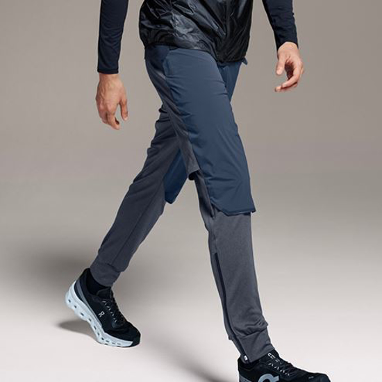 On m hlače 1ME10270133 WEATHER PANTS denim navy