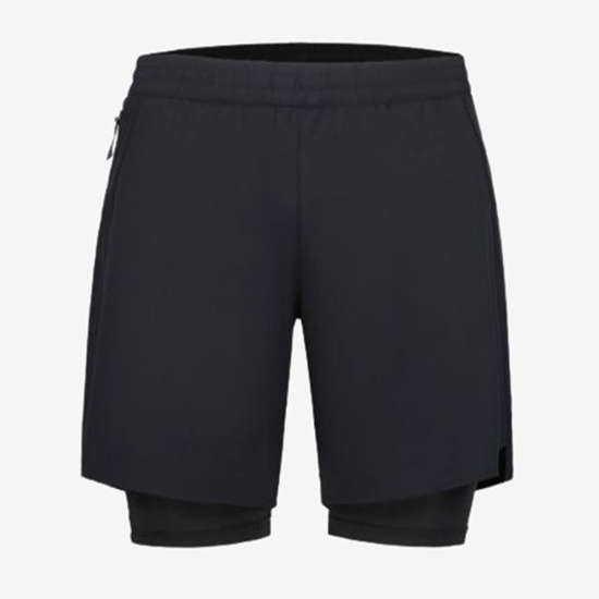 RUKKA m hlače 5 75880144R 990 MAANINKA 2 IN 1 RUNNING SHORTS black