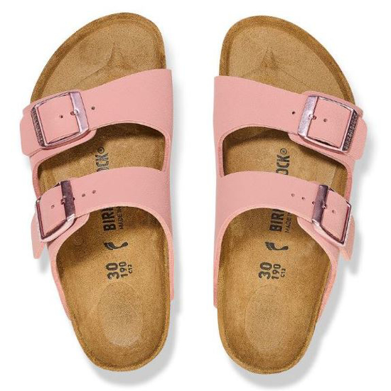 BIRKENSTOCK natikači 1026423 ARIZONA KIDS -narrow- pink clay