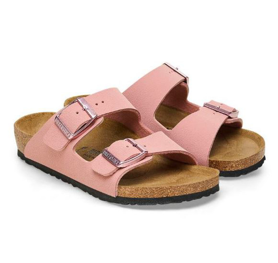 BIRKENSTOCK natikači 1026423 ARIZONA KIDS -narrow- pink clay