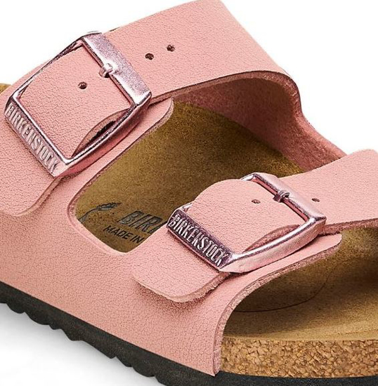 BIRKENSTOCK natikači 1026423 ARIZONA KIDS -narrow- pink clay