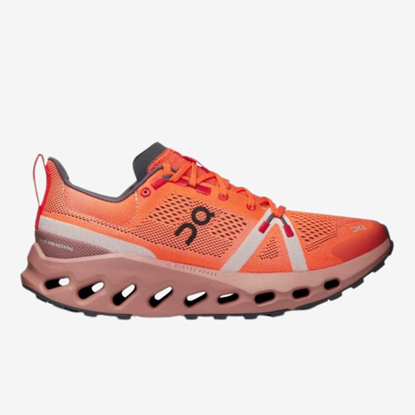 On ž trail copati 3WE10102150 CLOUDSURFER TRAIL flame dustrose