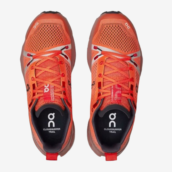On ž trail copati 3WE10102150 CLOUDSURFER TRAIL flame dustrose