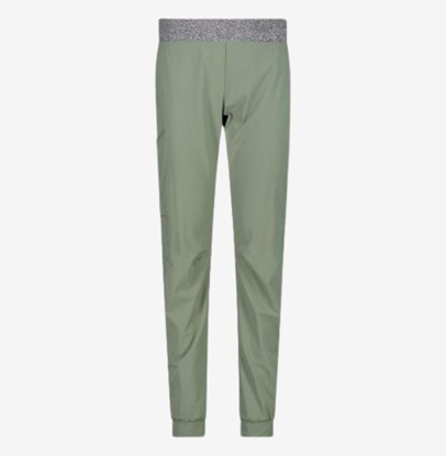 CMP ž pohodne hlače 31T7696 E452 LIGHT CLIMB salvia