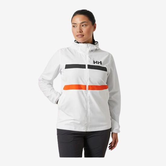 HELLY HANSEN ž jakna 34455 001 SALT STRIPE WINDBREAKER white