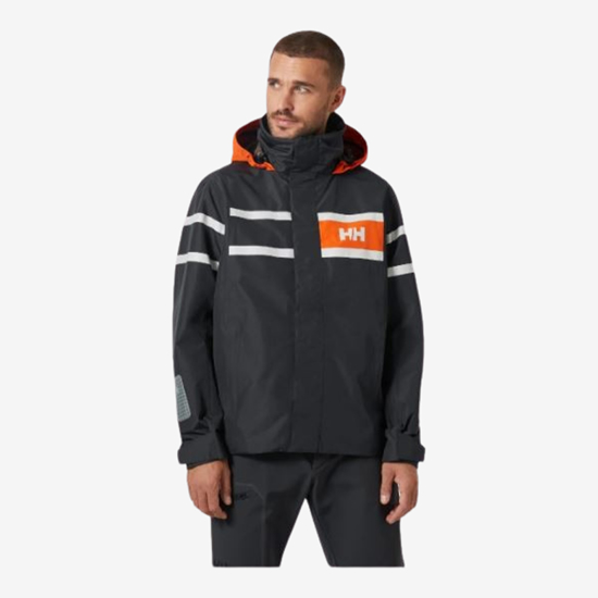 HELLY HANSEN m jakna 34423 980 SALT INSHORE JACKET ebony