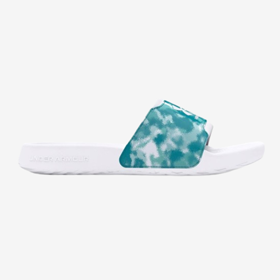 UNDER ARMOUR ž natikači 3027223-100 SELECT GRAPHIC SLIDES white radial turquoise