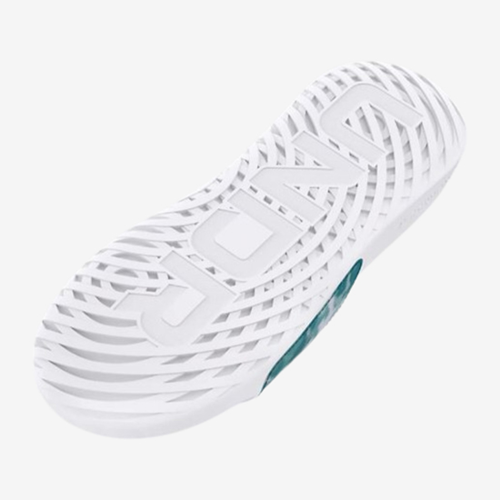 UNDER ARMOUR ž natikači 3027223-100 SELECT GRAPHIC SLIDES white radial turquoise