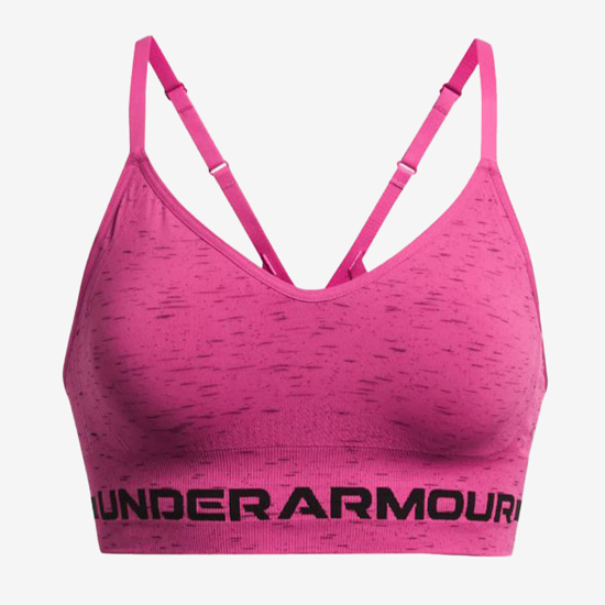 UNDER ARMOUR ž trening top 1357232-686  SEAMLESS LOW astro pink black