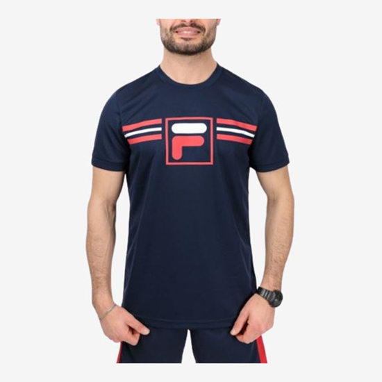 FILA m majica FBM231029 1500 OSCAR navy