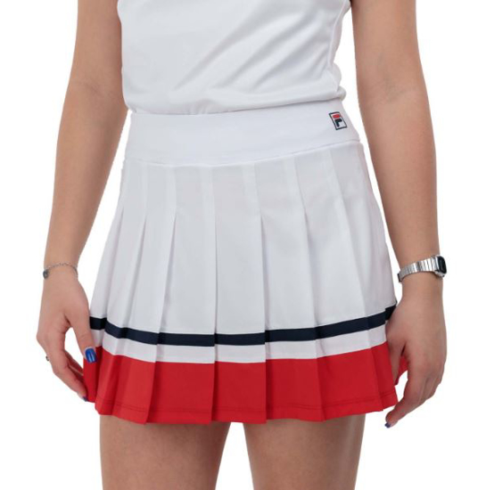 FILA ž krilo FBL241601 0152 SABINE white red