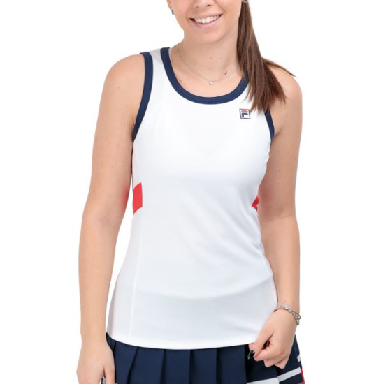 FILA ž majica FBL241302 0151 LISSY white navy