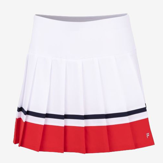 FILA ž krilo FBL241601 0152 SABINE white red