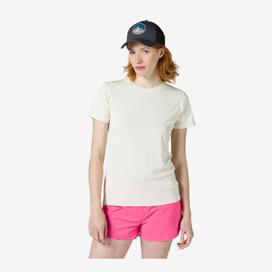 ROSSIGNOL ž majica RLMWY11 80A W PLAIN TEE WOMEN'S PLAIN HIKING TEE white cap sand