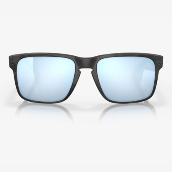 OAKLEY sončna očala 9102-T9 HOLBROOK Matte Black Camo Prizm Deep Water Polarized