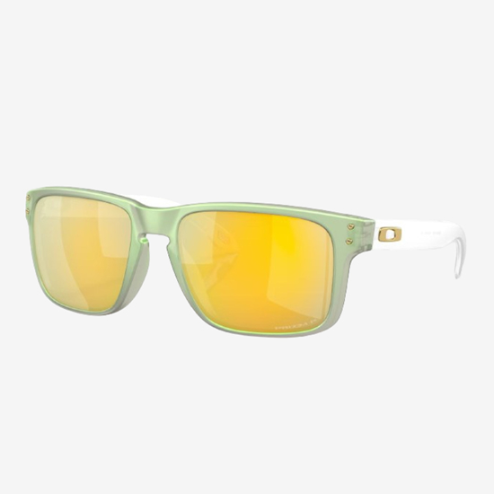 OAKLEY sončna očala 9102-Y0 HOLBROOK Dark Jade Opaline Prizm 24k Polarized