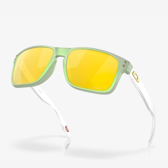 OAKLEY sončna očala 9102-Y0 HOLBROOK Dark Jade Opaline Prizm 24k Polarized