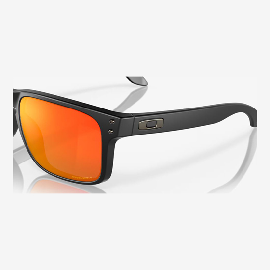 OAKLEY sončna očala 9102-E2 HOLBROOK Matte Black Prizm Ruby