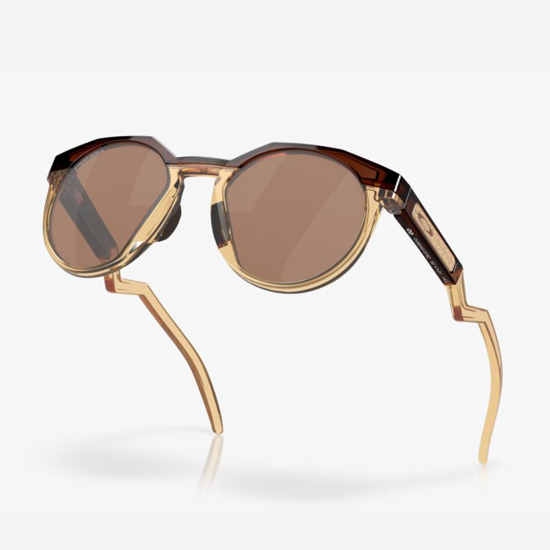 OAKLEY sončna očala 9242-07 HSTN Dark Amber/Light Curry Prizm Tungsten