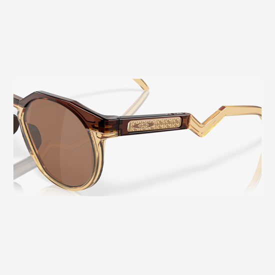 OAKLEY sončna očala 9242-07 HSTN Dark Amber/Light Curry Prizm Tungsten